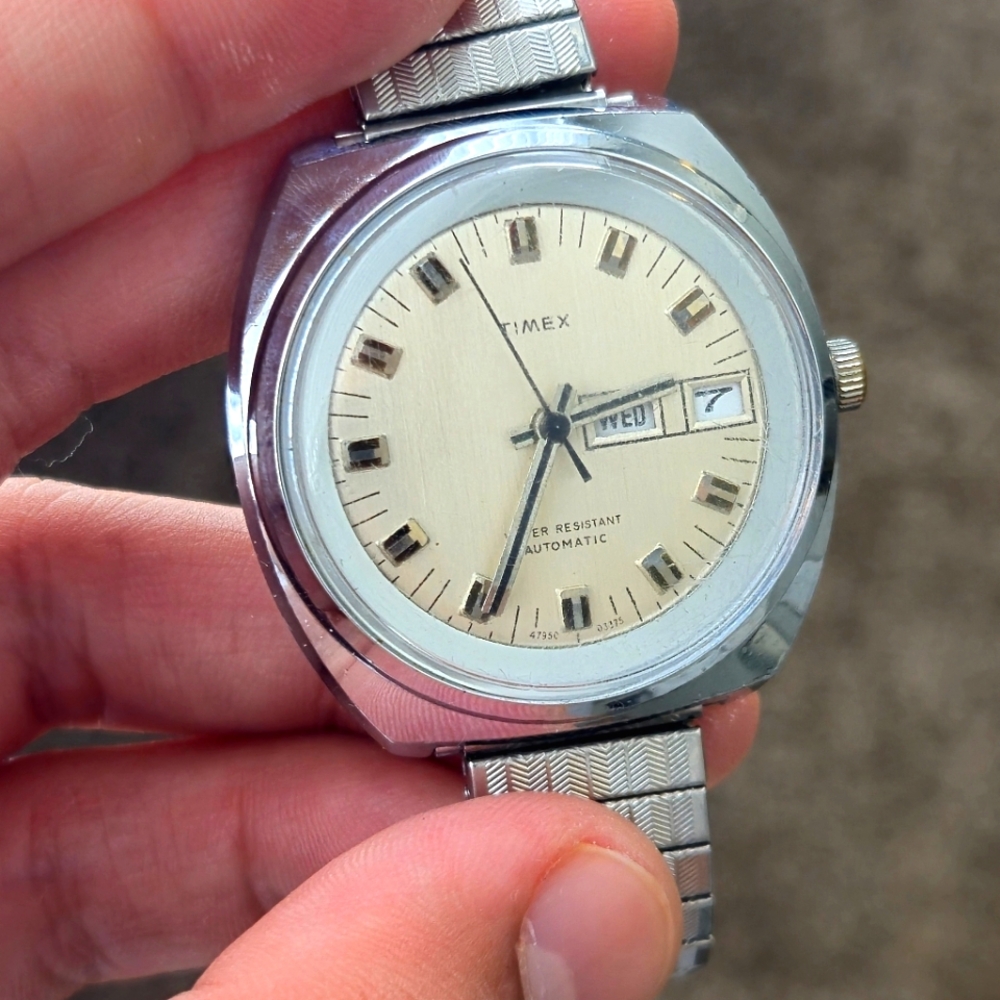 Vintage 1975 Timex Automatic Watch